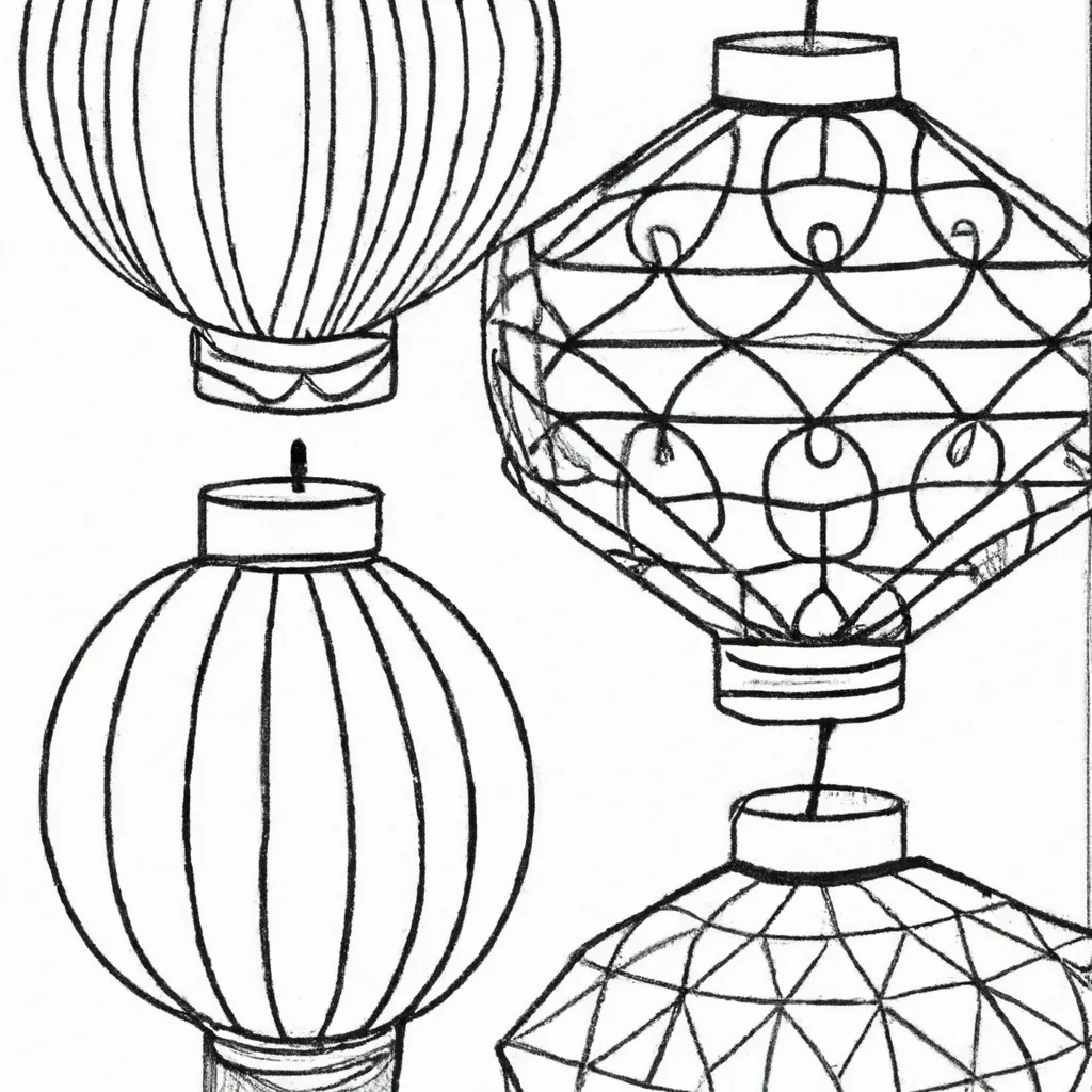 luz do papel desenhos lanternas papel 8 luz do papel desenhos lanternas papel 8