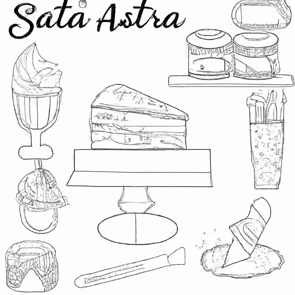 arte saborosa desenhos confeitaria