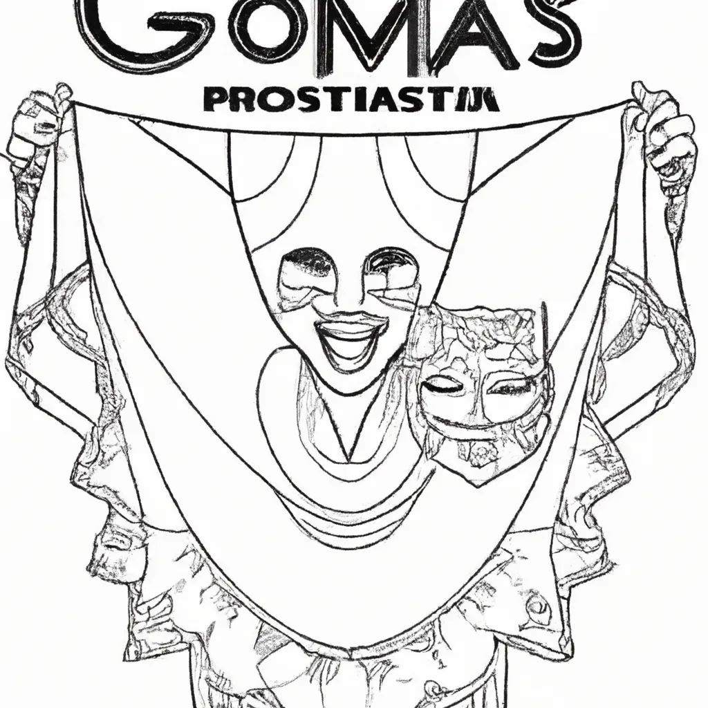 por tras da mascara desenhos fantasma opera imprimir colorir 5