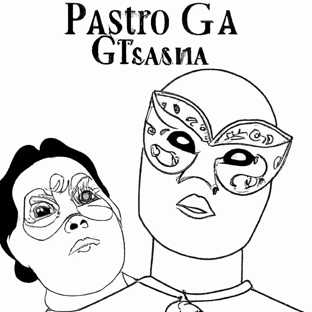 por tras da mascara desenhos fantasma opera imprimir colorir 8