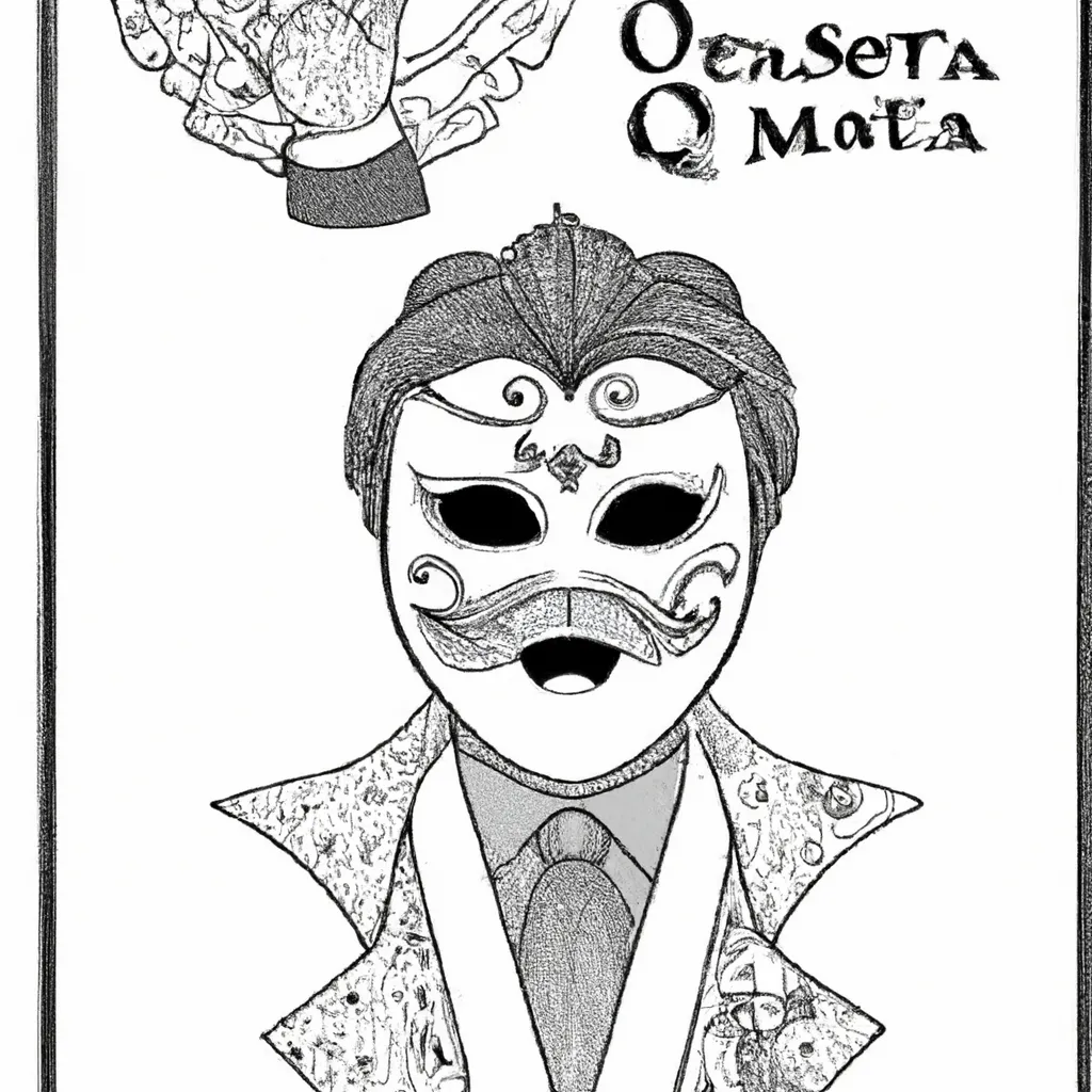 por tras da mascara desenhos fantasma opera imprimir colorir 10
