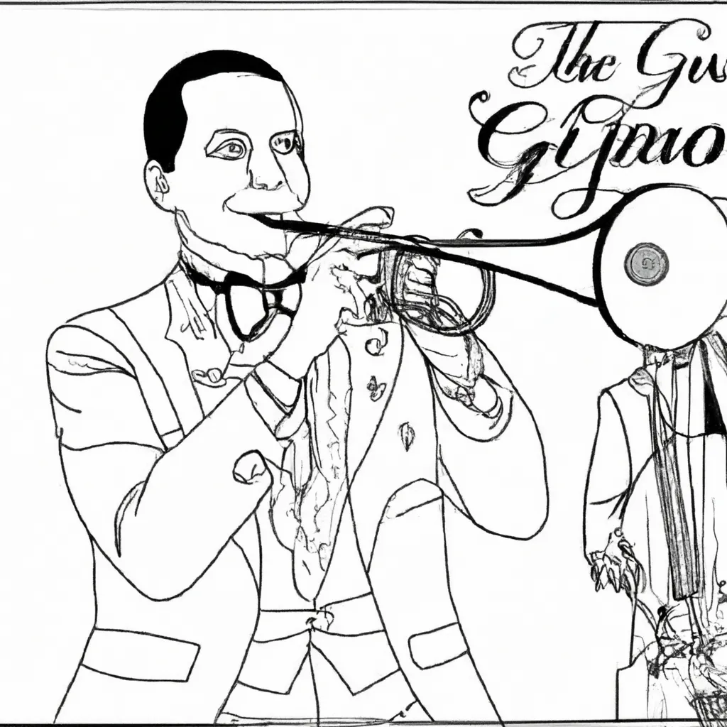 ritmo jazz desenhos grande gatsby imprimir colorir