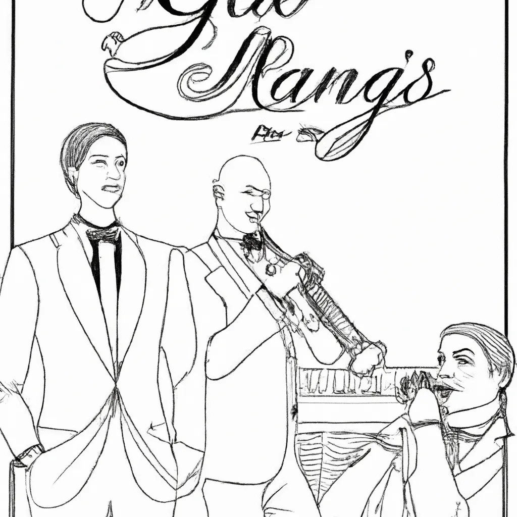 ritmo jazz desenhos grande gatsby imprimir colorir 10