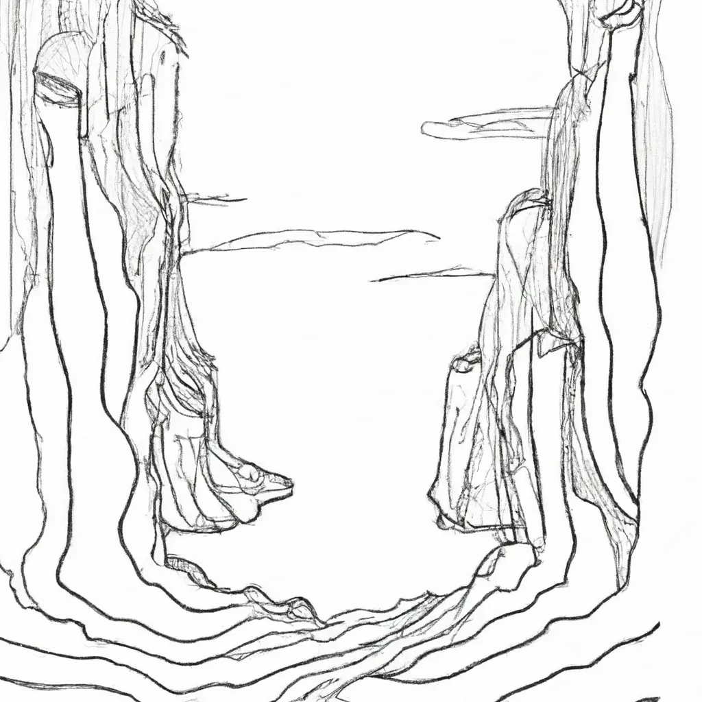 horizonte distante desenhos odisseia imprimir colorir 5