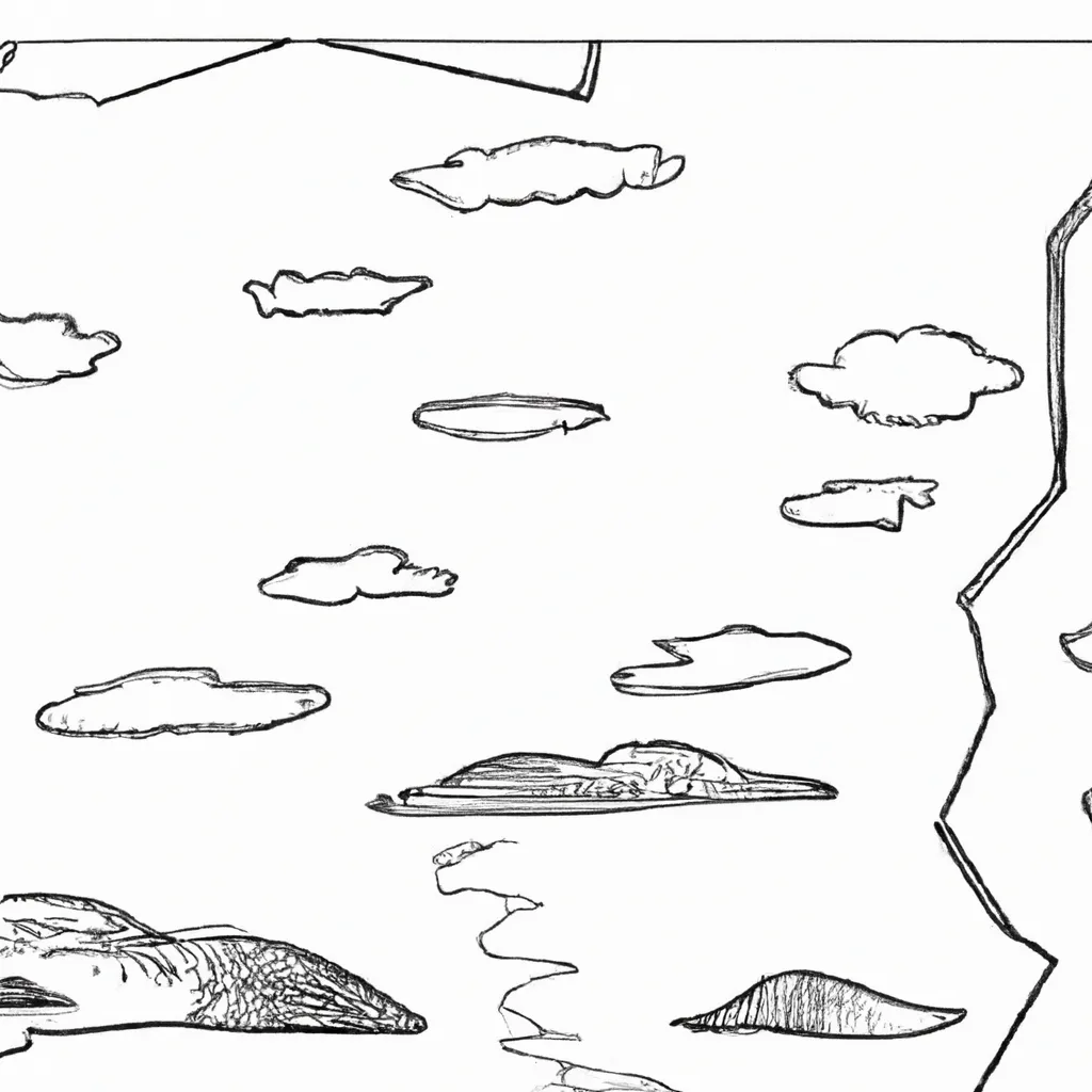 horizonte distante desenhos odisseia imprimir colorir 6