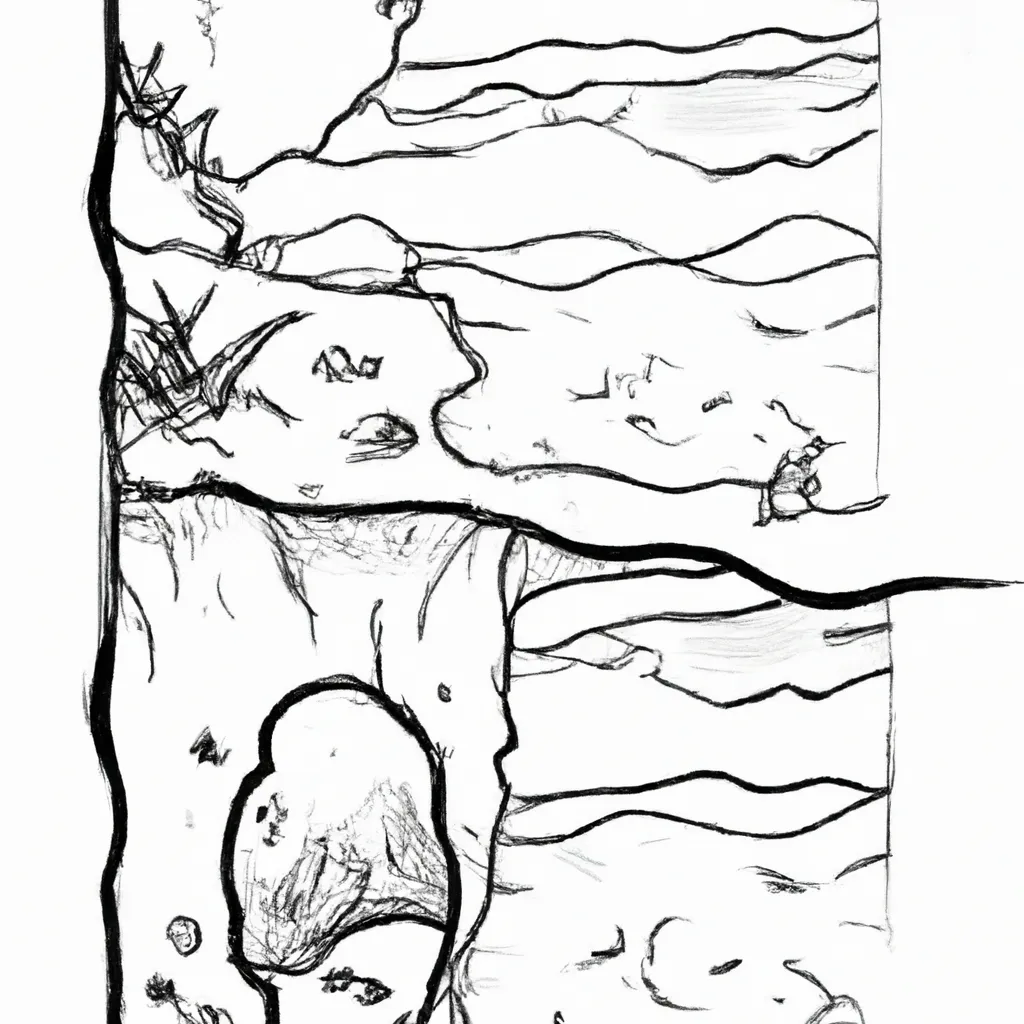 horizonte distante desenhos odisseia imprimir colorir 10