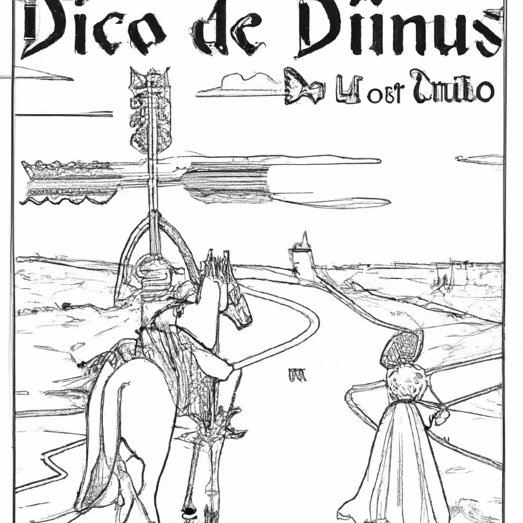 caminhos distantes desenhos dom quixote imprimir colorir caminhos distantes desenhos dom quixote imprimir colorir