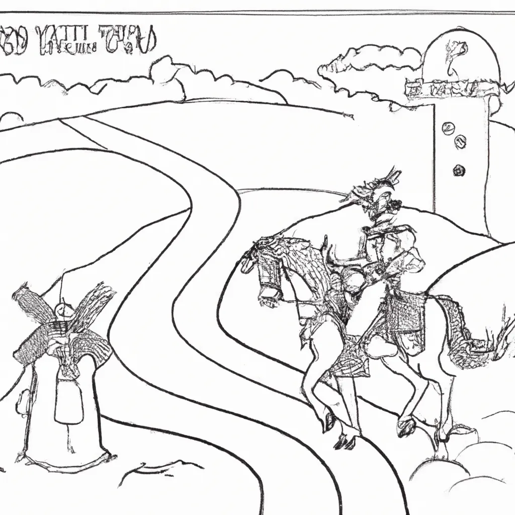 caminhos distantes desenhos dom quixote imprimir colorir 2 caminhos distantes desenhos dom quixote imprimir colorir 2