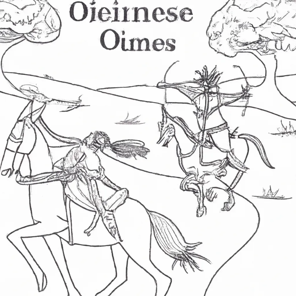 caminhos distantes desenhos dom quixote imprimir colorir 4 caminhos distantes desenhos dom quixote imprimir colorir 4