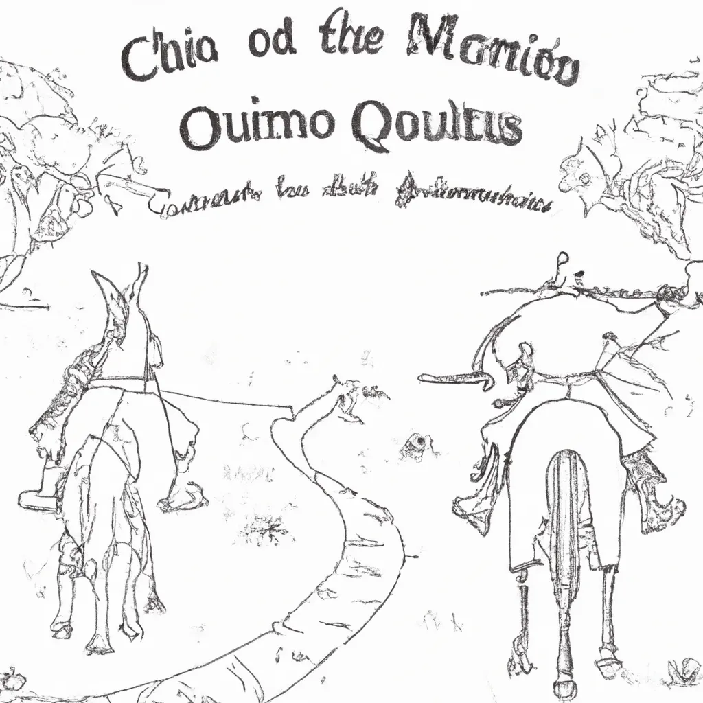 caminhos distantes desenhos dom quixote imprimir colorir 8 caminhos distantes desenhos dom quixote imprimir colorir 8
