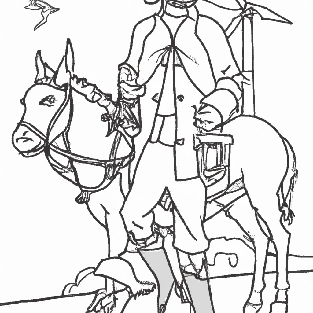caminhos distantes desenhos dom quixote imprimir colorir 14 caminhos distantes desenhos dom quixote imprimir colorir 14
