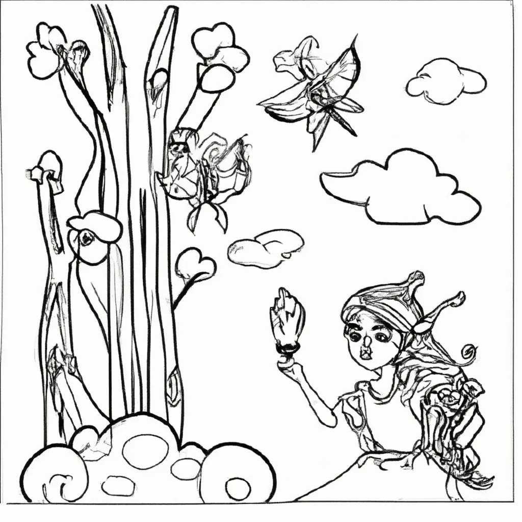 encantos sonho desenhos sonho noite verao 7