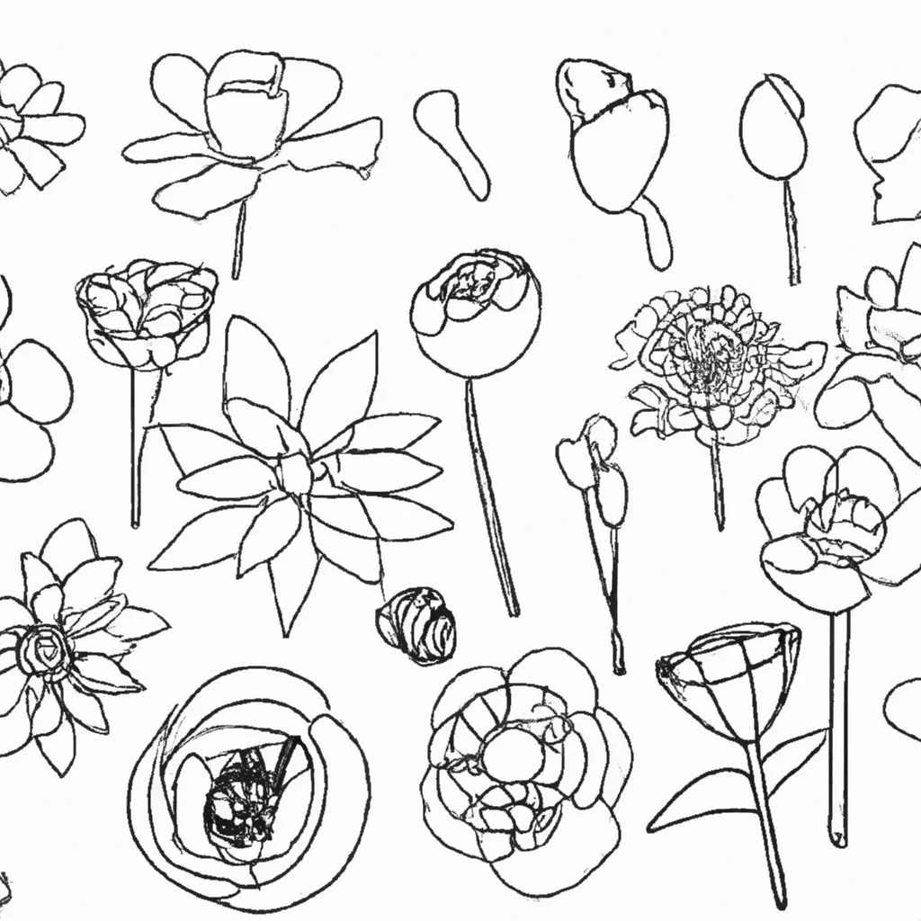 natureza em linhas desenhos padroes naturais 2