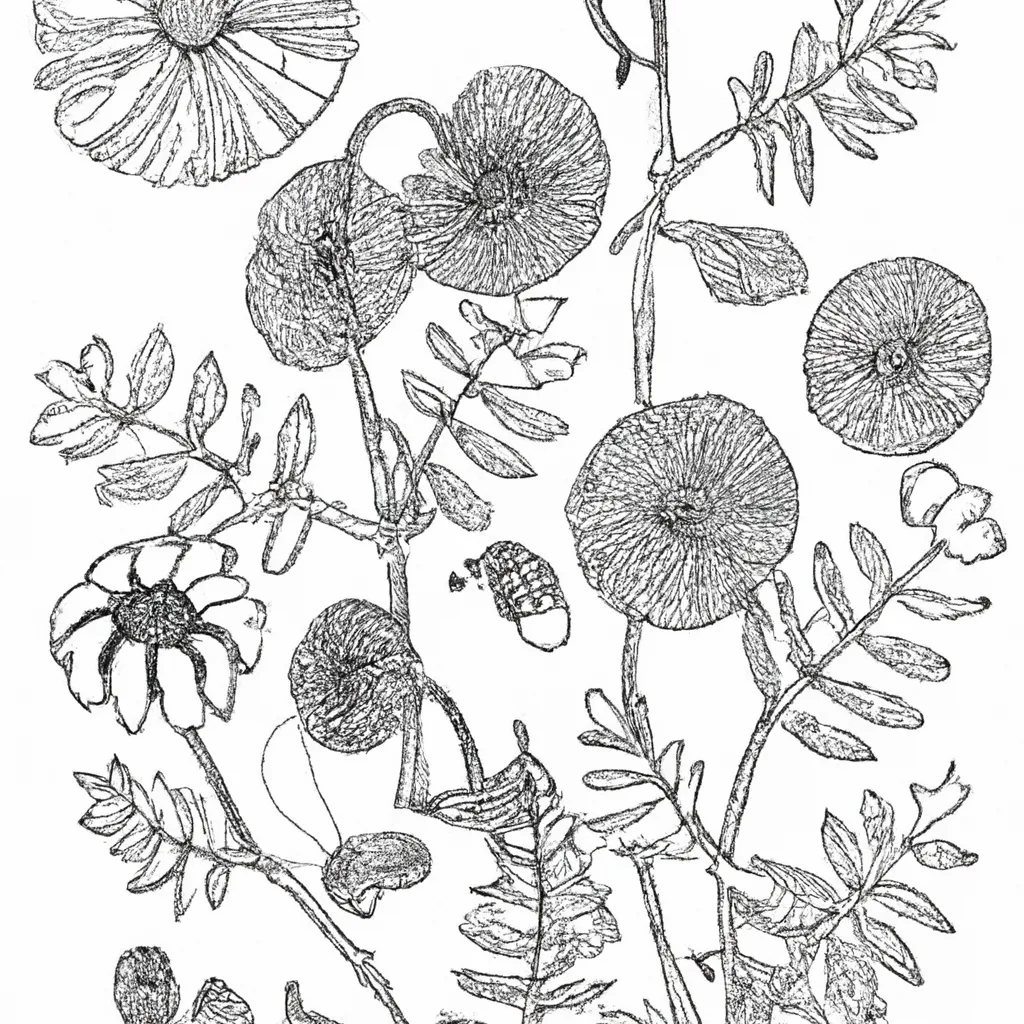 natureza em linhas desenhos padroes naturais 5