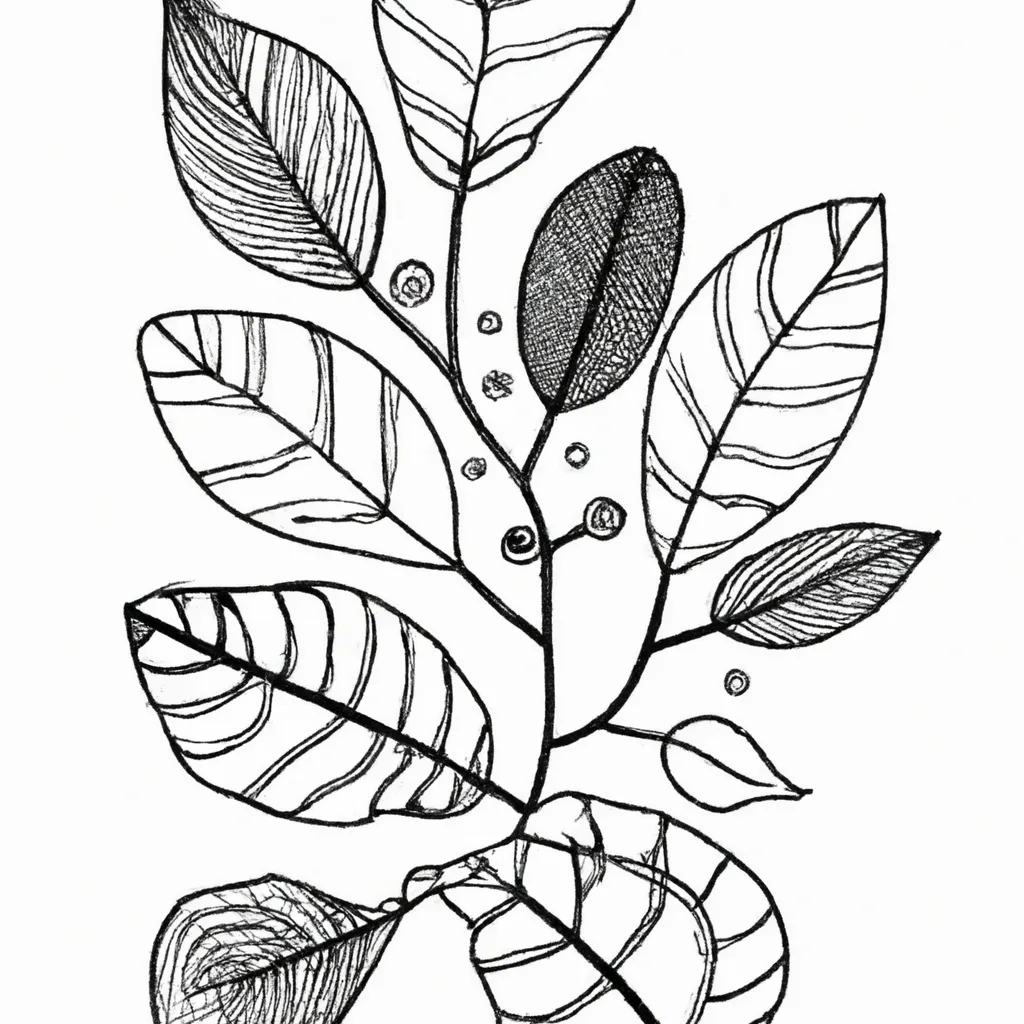 natureza em linhas desenhos padroes naturais 6
