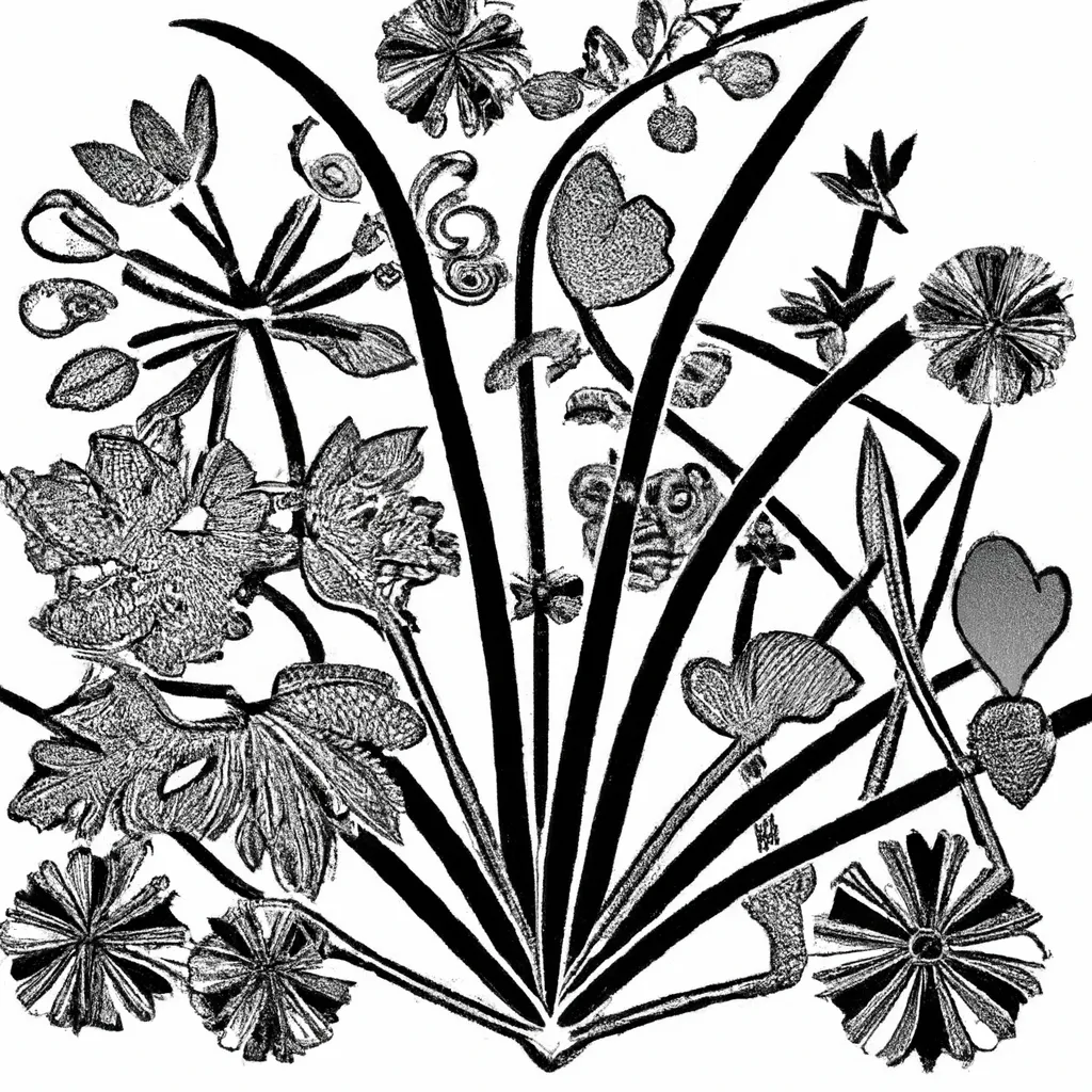 natureza em linhas desenhos padroes naturais 7