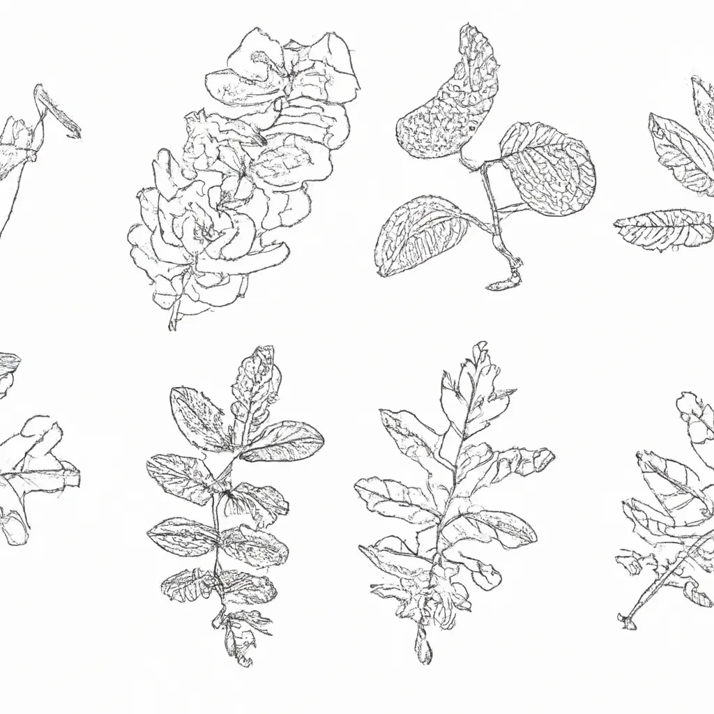 natureza em linhas desenhos padroes naturais 13