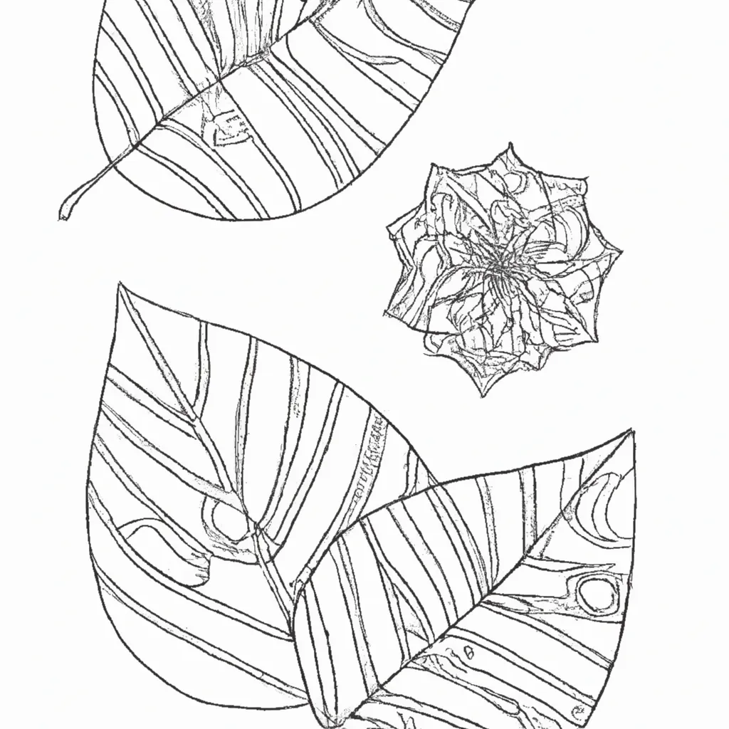cores do vento desenhos padroes folhas imprimir colorir 6