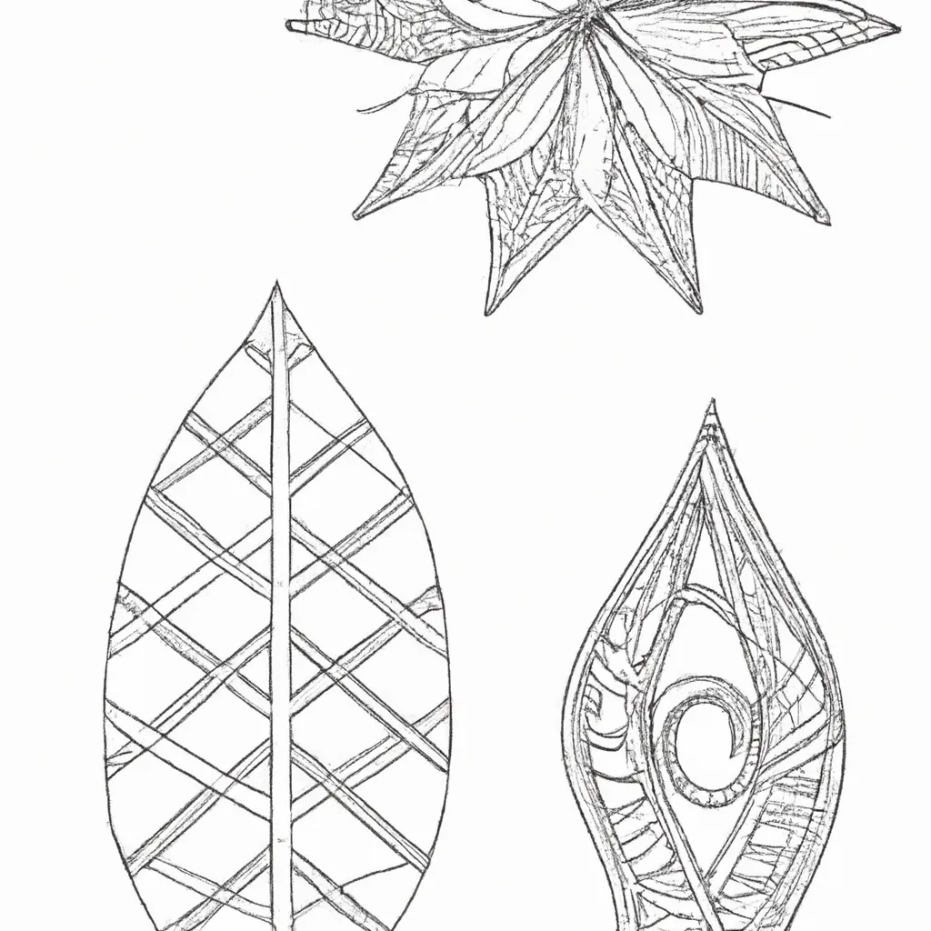 cores do vento desenhos padroes folhas imprimir colorir 9