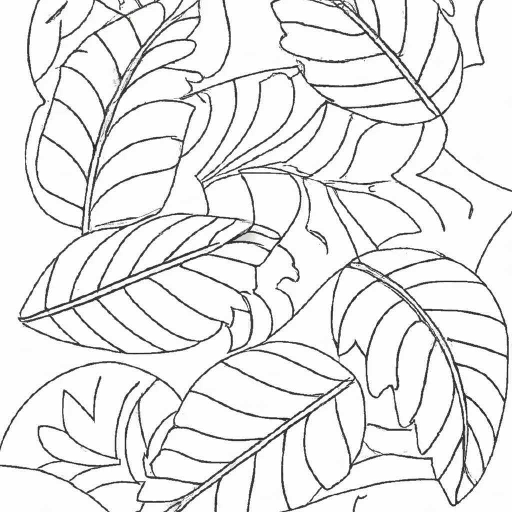 cores do vento desenhos padroes folhas imprimir colorir 10