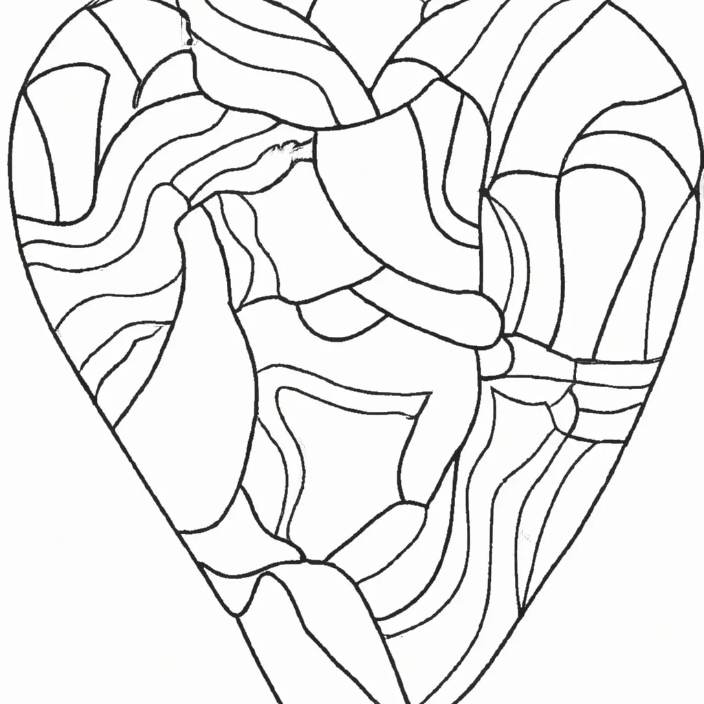 coracao pedra desenhos texturas rochosas 10