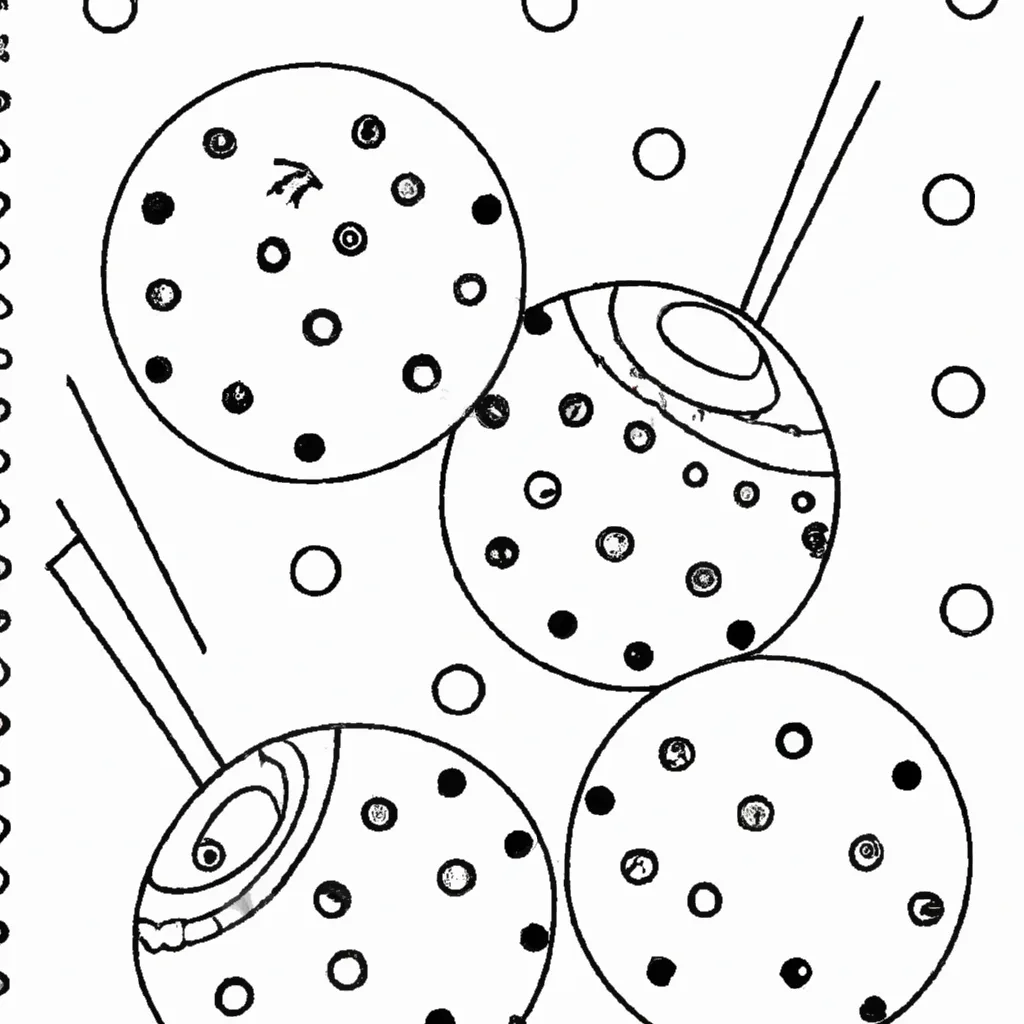 festas de bolinhas desenhos padroes poa imprimir colorir 5