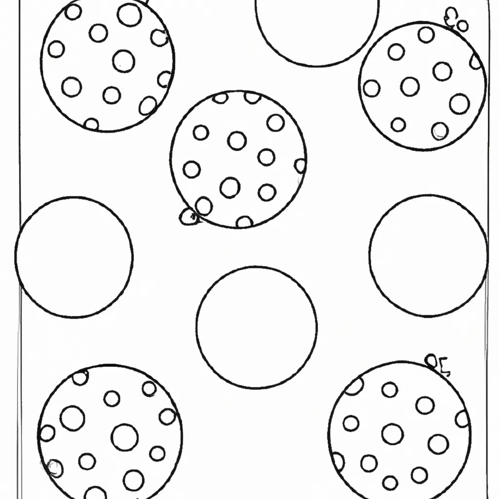 festas de bolinhas desenhos padroes poa imprimir colorir 7