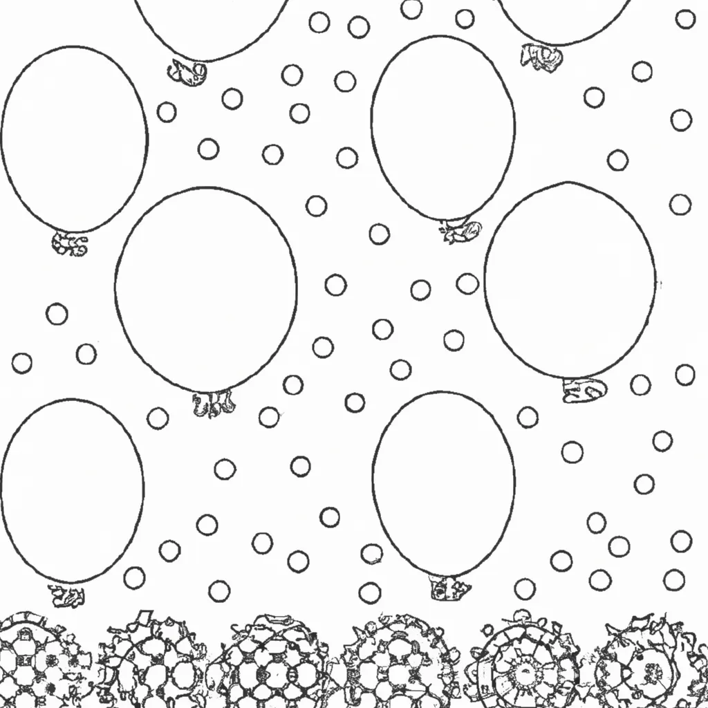 festas de bolinhas desenhos padroes poa imprimir colorir 8