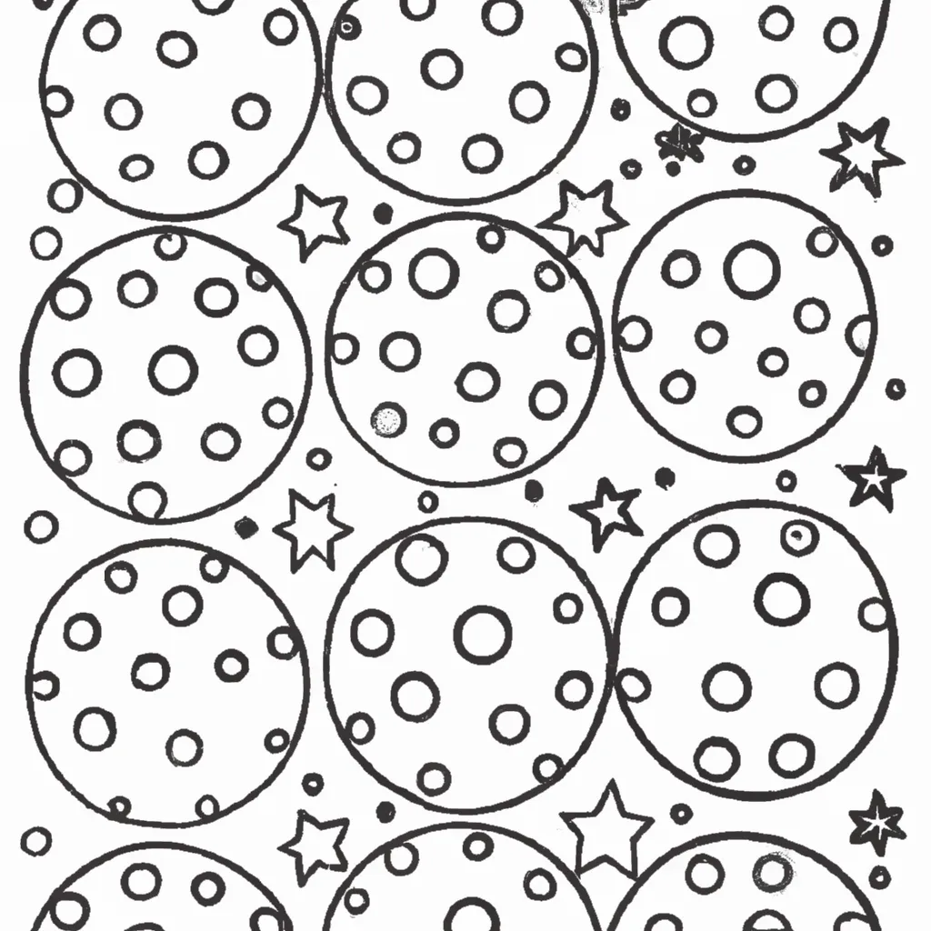 festas de bolinhas desenhos padroes poa imprimir colorir 9