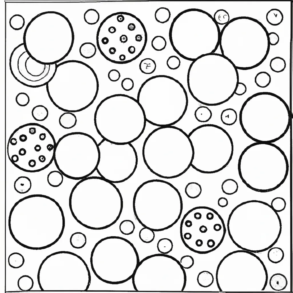 festas de bolinhas desenhos padroes poa imprimir colorir 13