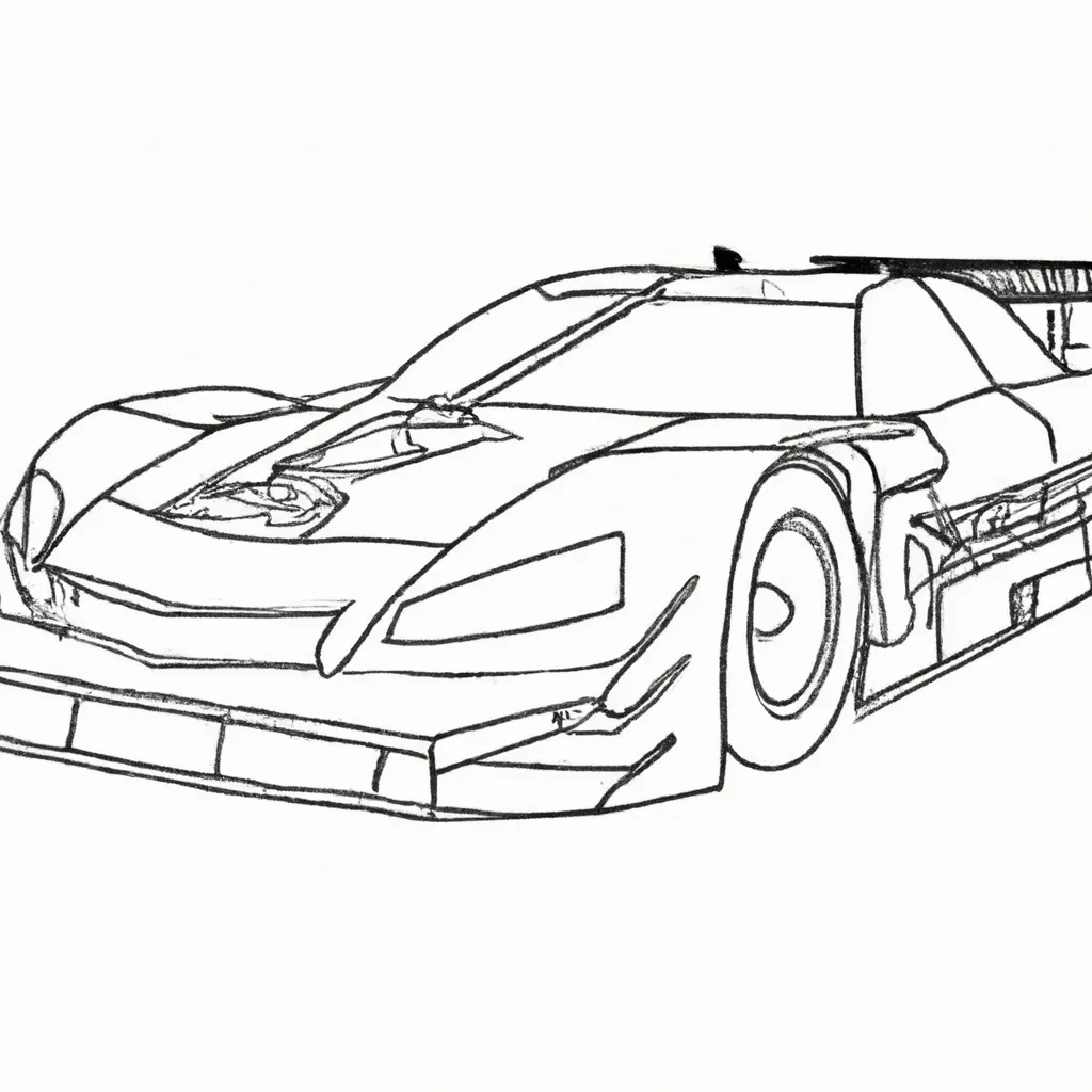 desenhos carros corrida imprimir colorir 7
