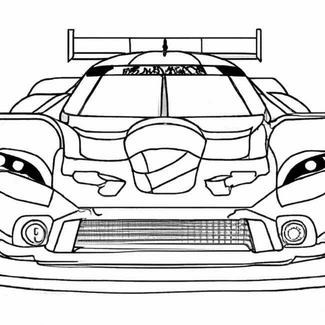 desenhos carros corrida imprimir colorir 10
