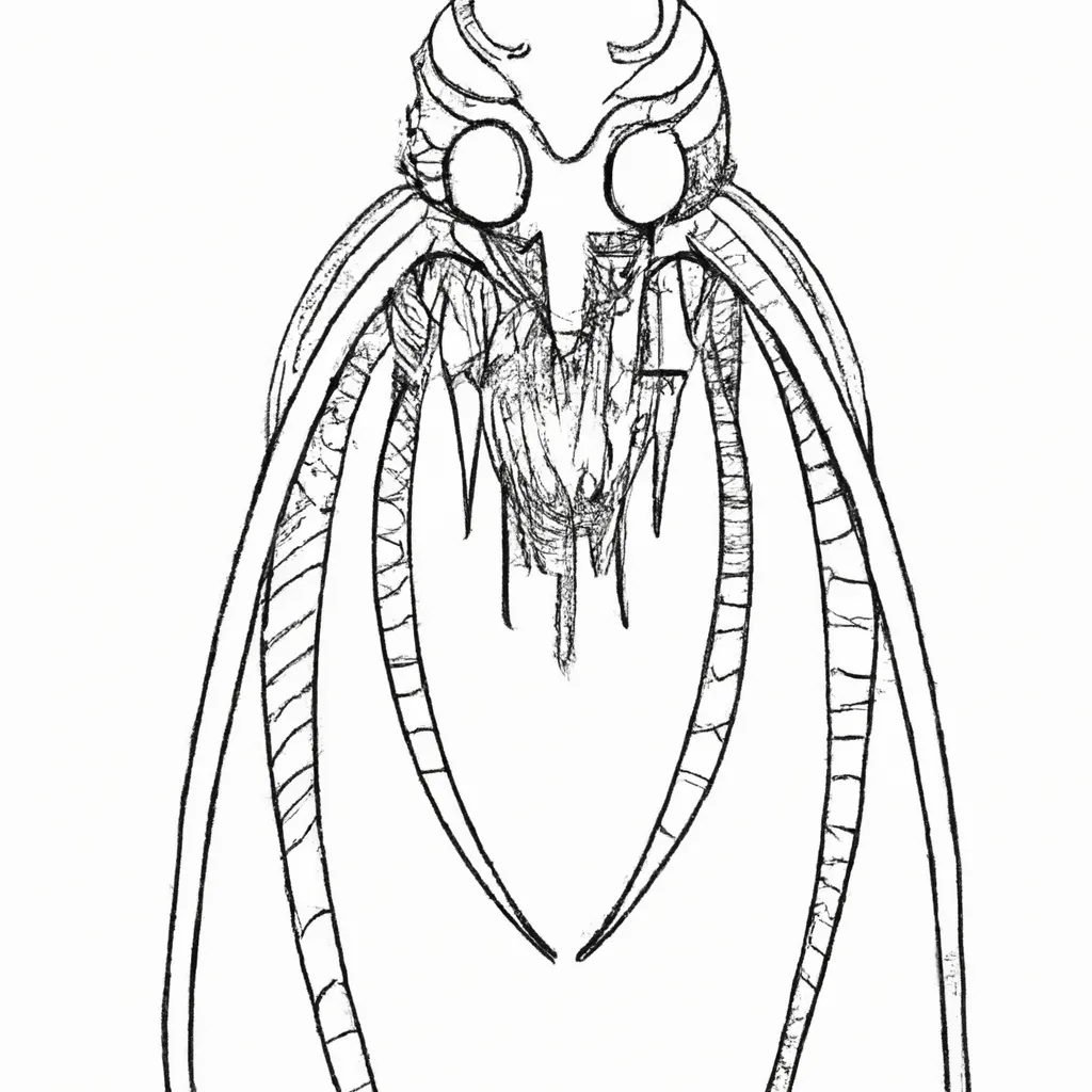 criaturas sombrias desenhos monstros noturnos 2