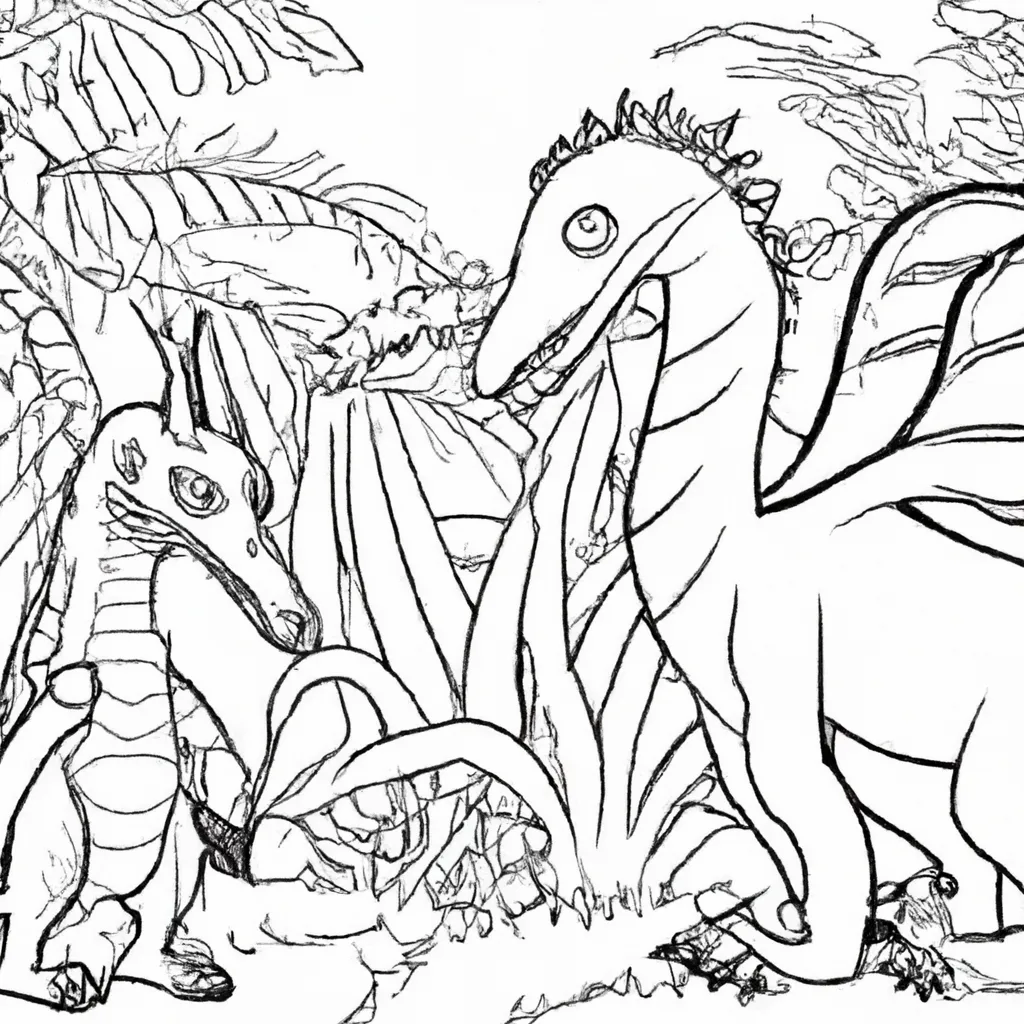reino feras desenhos monstros imprimir colorir 7 reino feras desenhos monstros imprimir colorir 7