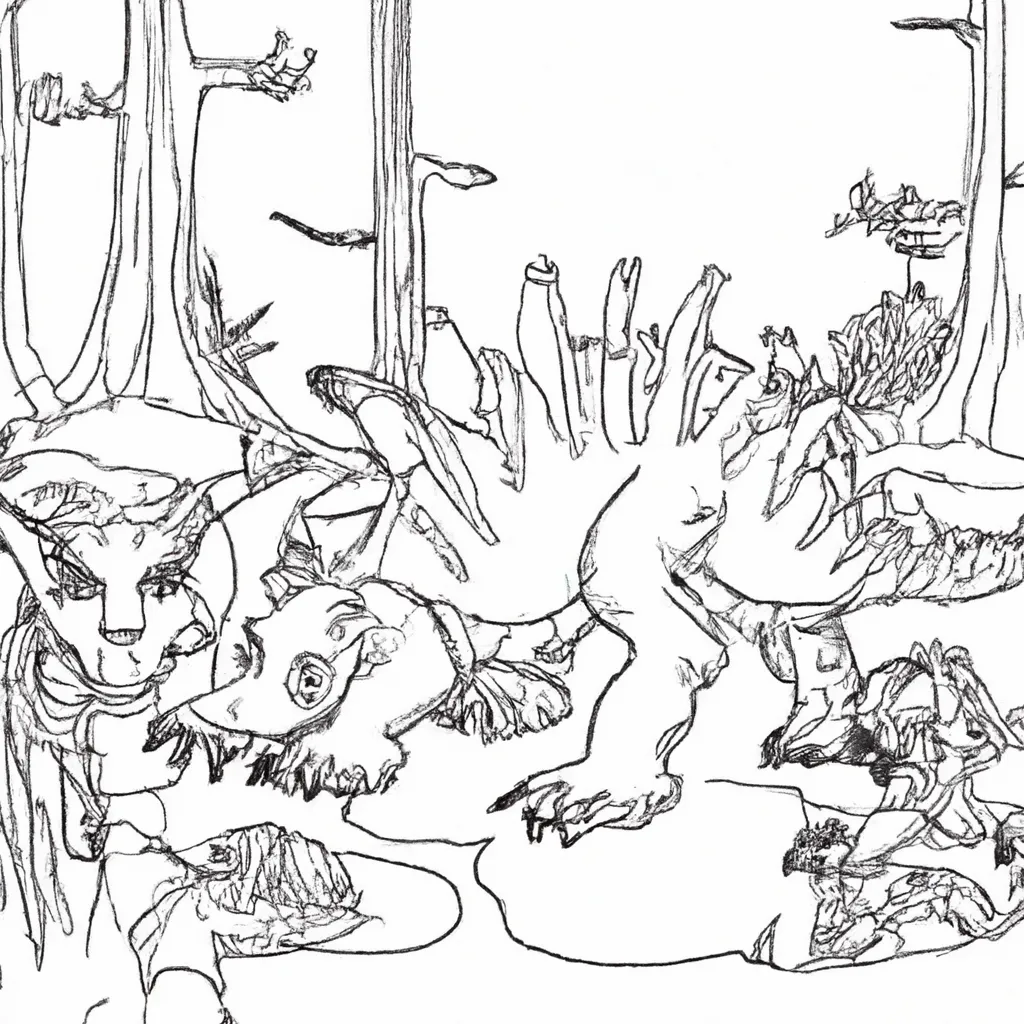 reino feras desenhos monstros imprimir colorir 11 reino feras desenhos monstros imprimir colorir 11