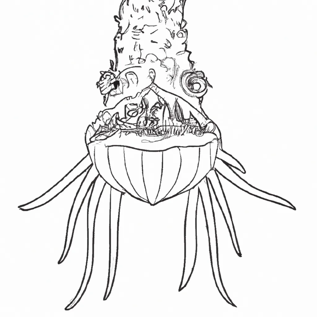 ameacas marinhas desenhos monstros oceano 6