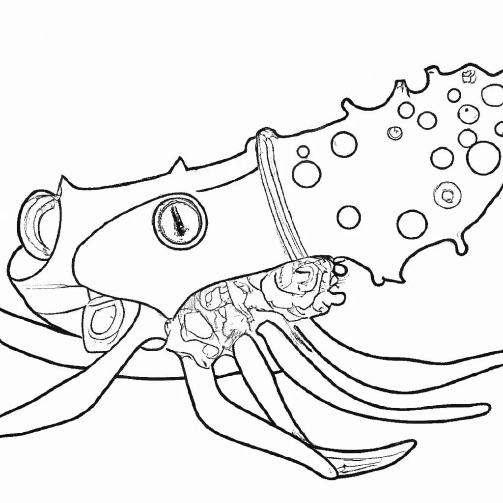 ameacas marinhas desenhos monstros oceano 9