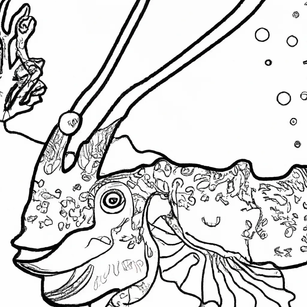 ameacas marinhas desenhos monstros oceano 11