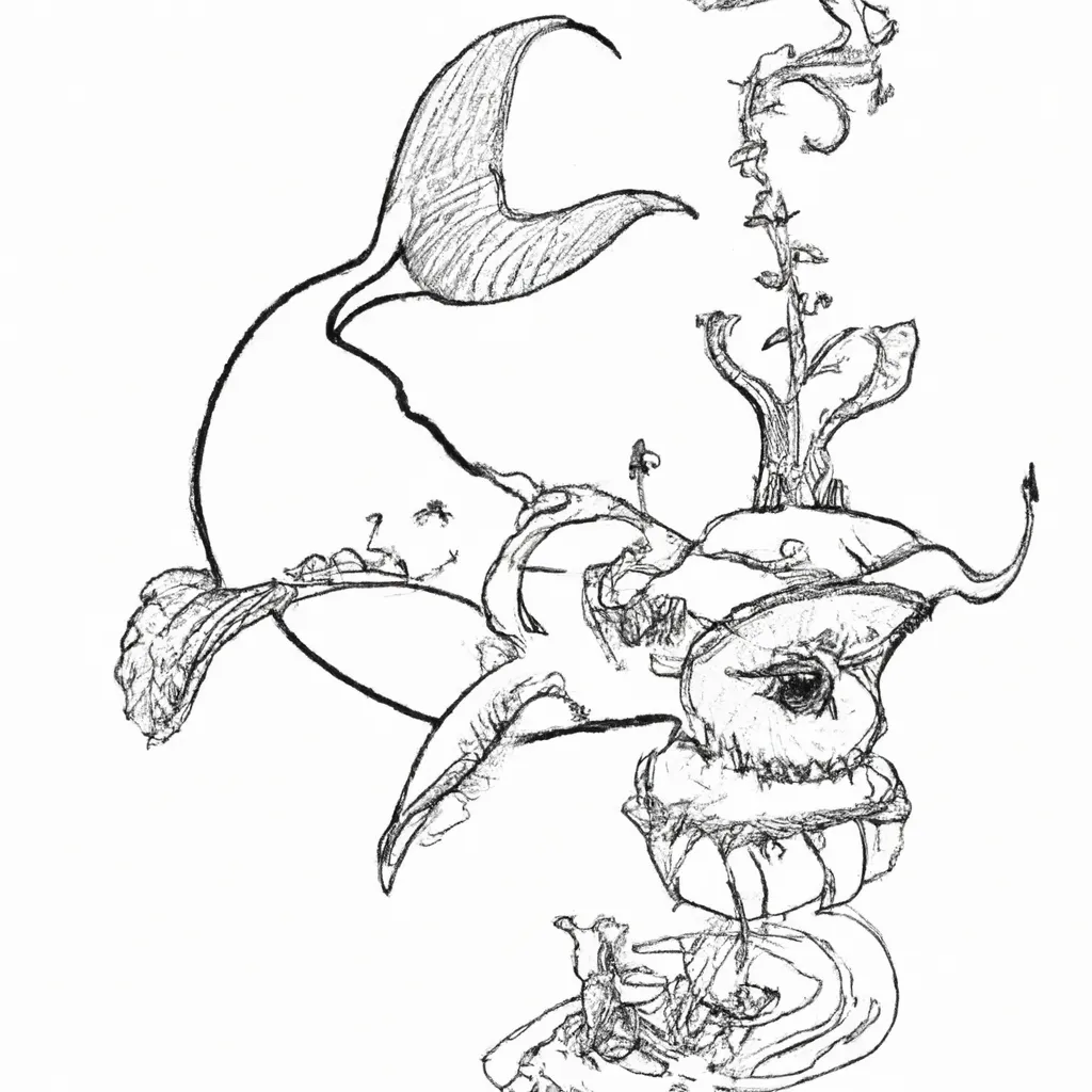 desenhos monstros aquaticos imprimir colorir 1