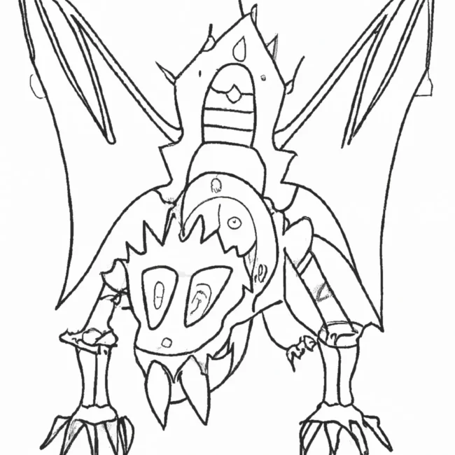 devoradores almas desenhos monstros fantasmagoricos 3