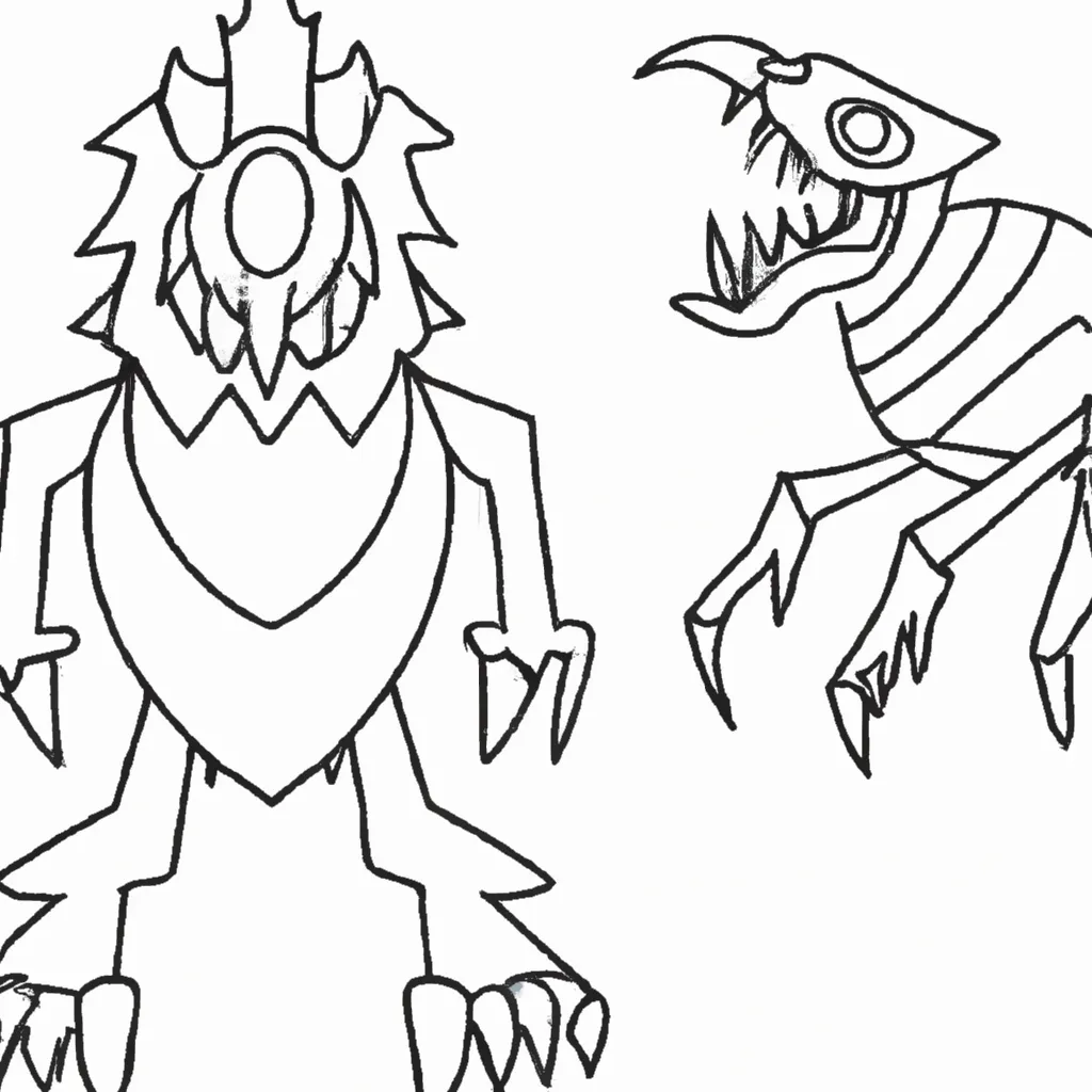 devoradores almas desenhos monstros fantasmagoricos 4