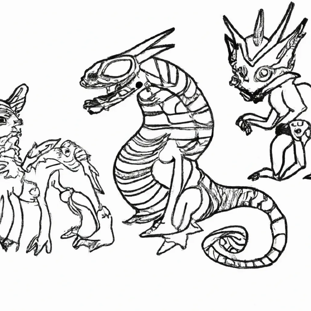 devoradores almas desenhos monstros fantasmagoricos 6