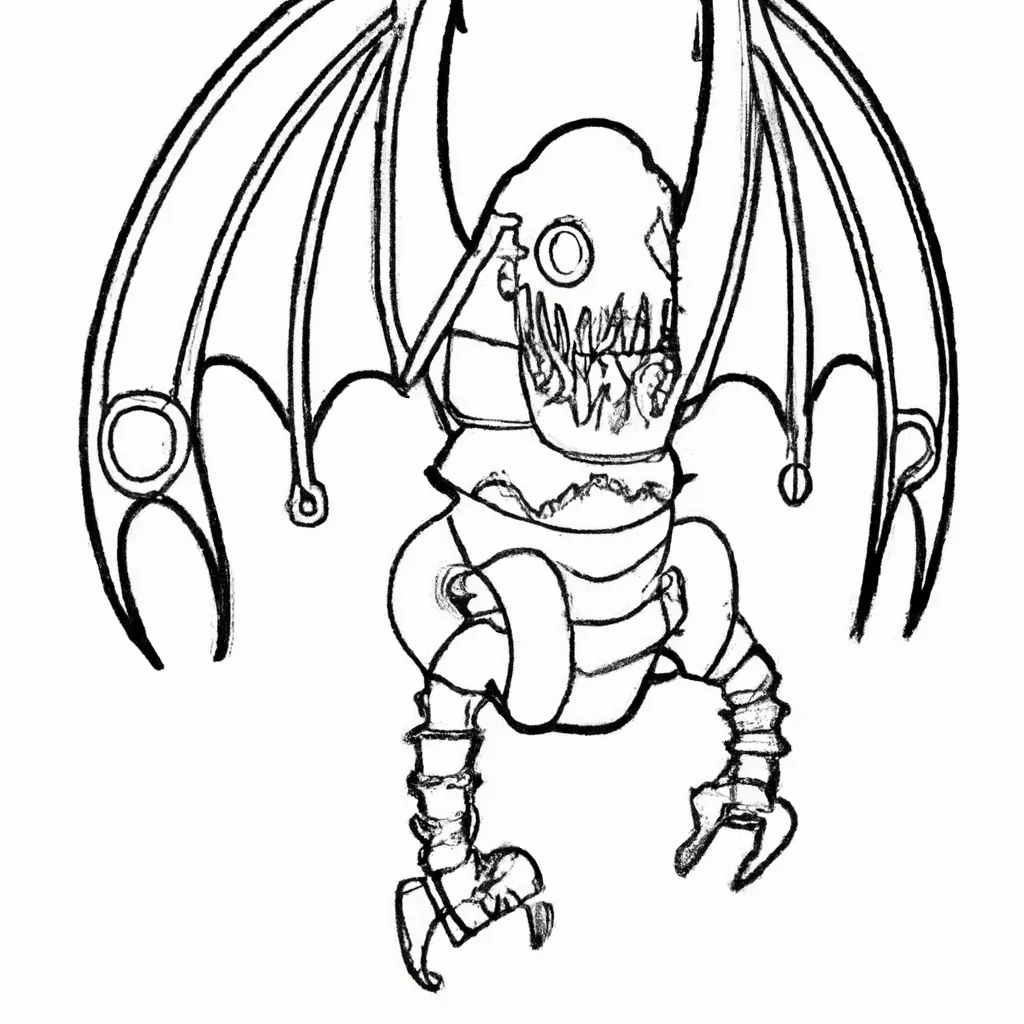 devoradores almas desenhos monstros fantasmagoricos 7