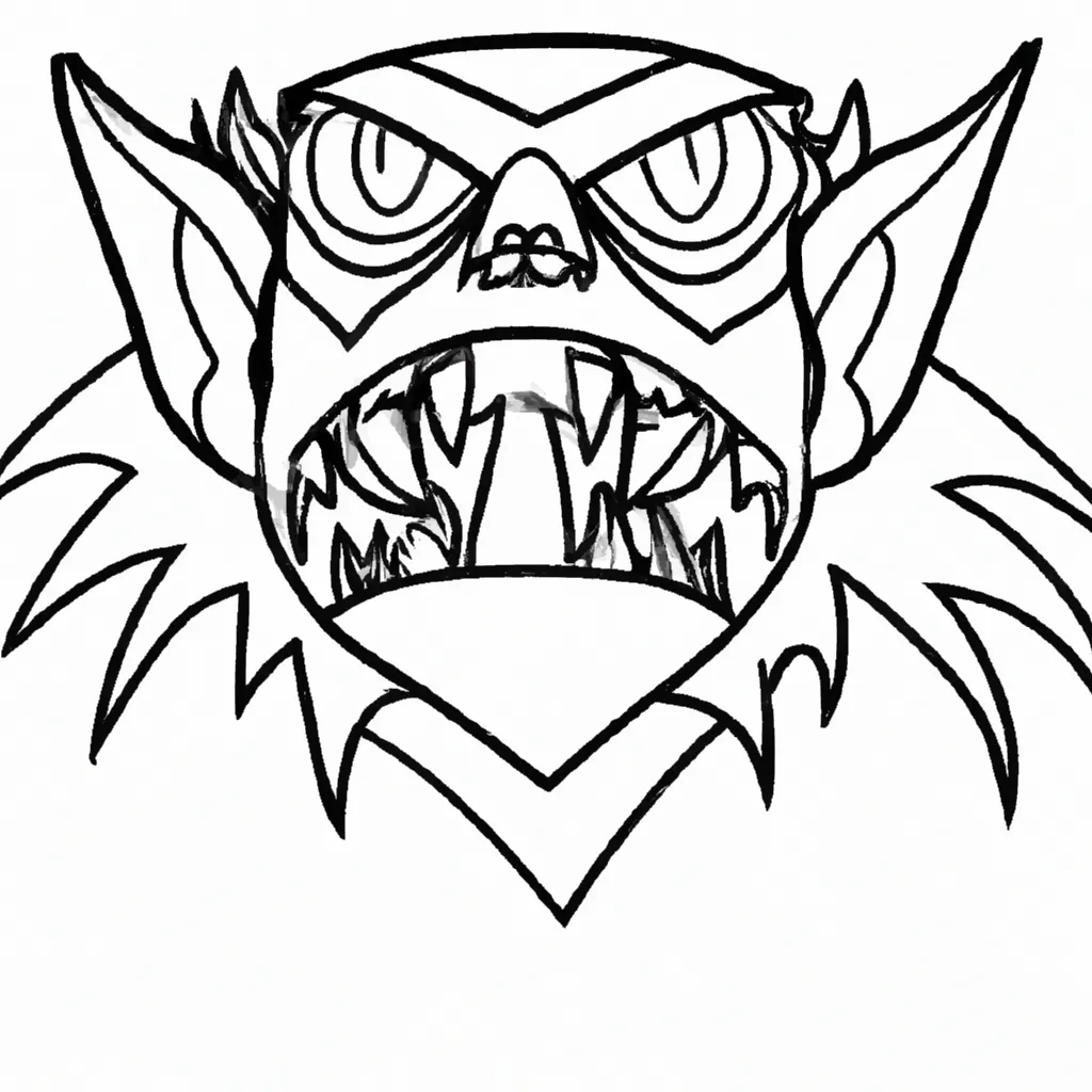 desenhos monstros vampiros imprimir colorir 5