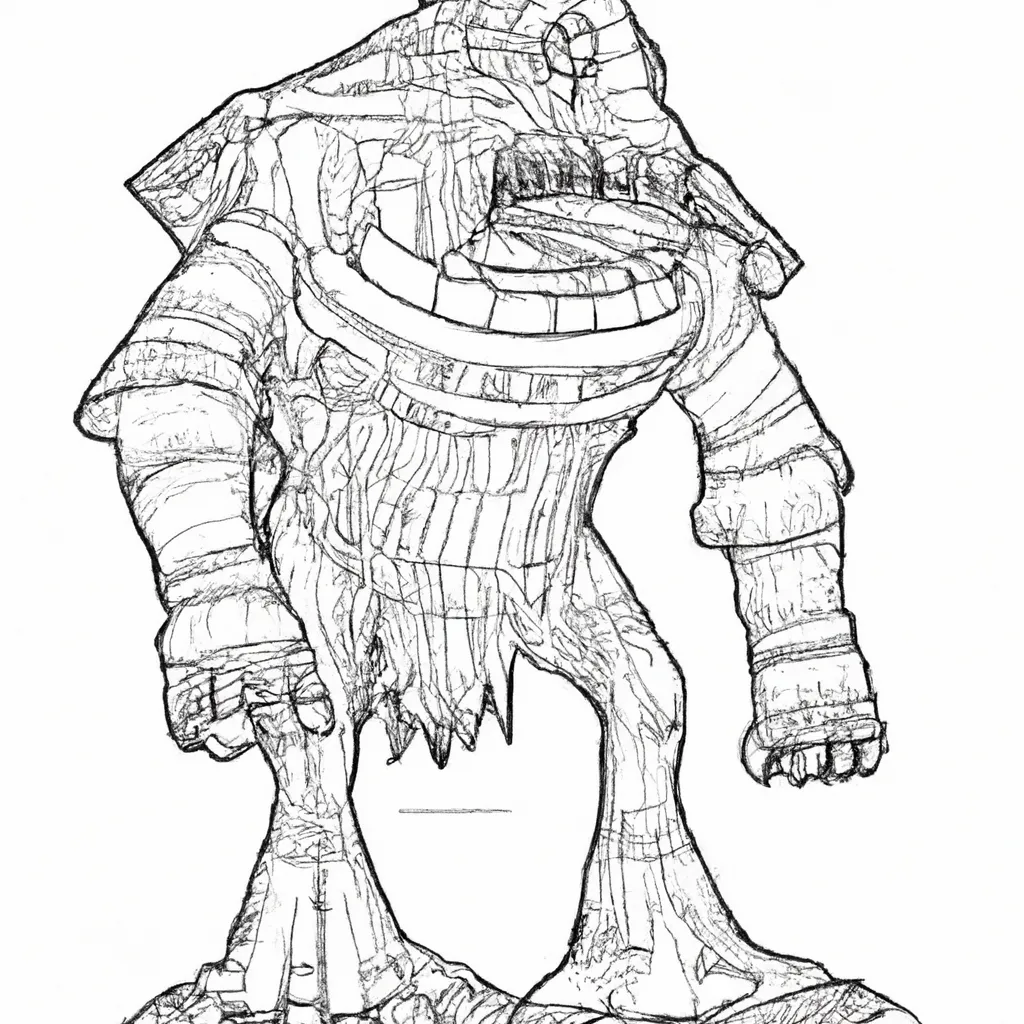desenhos monstros gigantes imprimir colorir 6