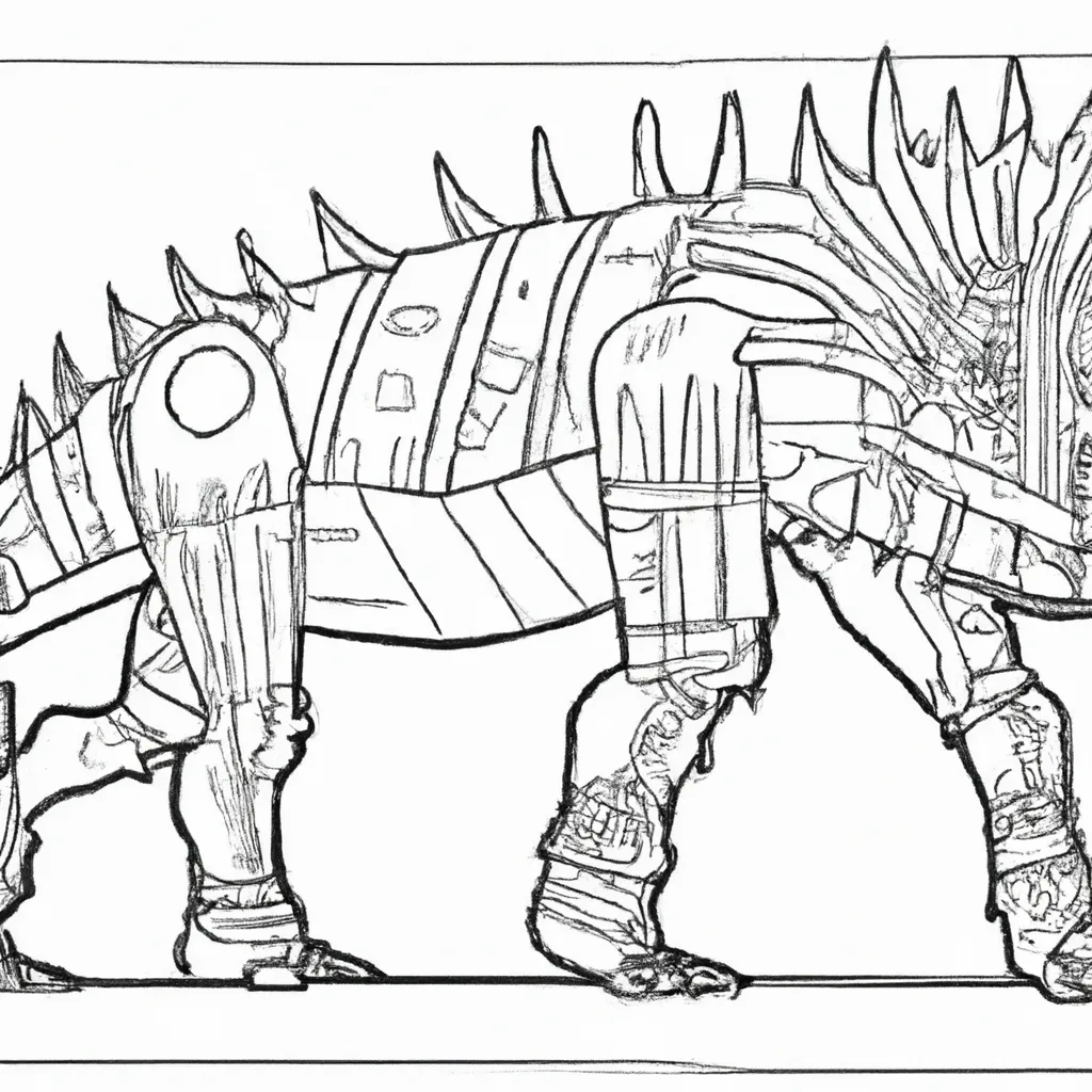 desenhos monstros gigantes imprimir colorir 8