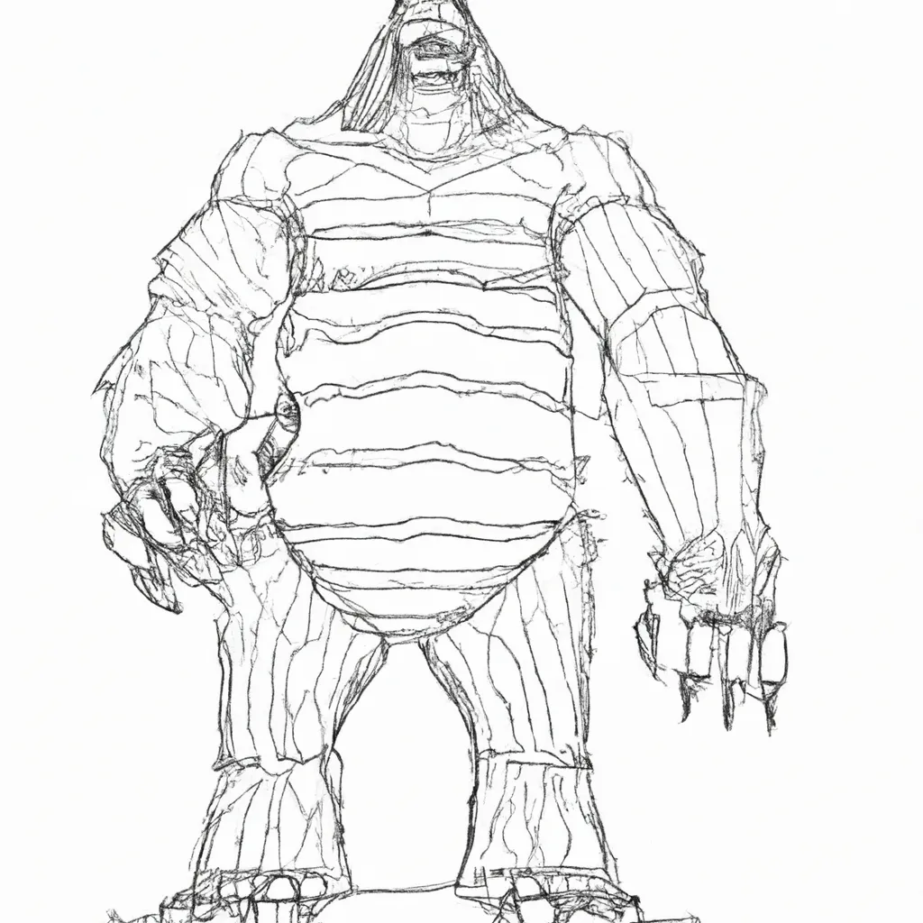 desenhos monstros gigantes imprimir colorir 10