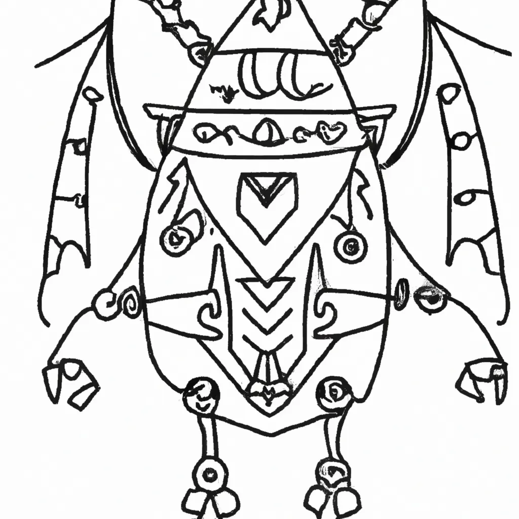 monstros profecias desenhos criaturas imprimir colorir 5