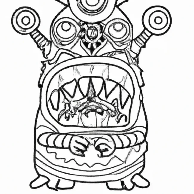 devoradores mentes desenhos monstros psiquicos 1