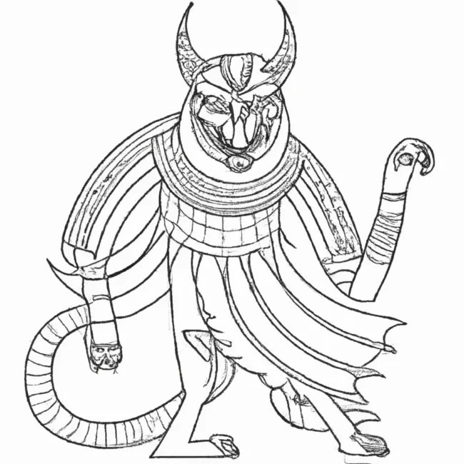 pesadelos era medieval desenhos monstros imprimir colorir 5